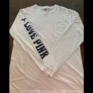 vs PINK long sleeve shirt